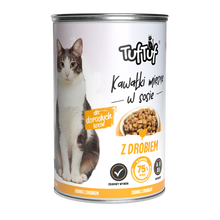 TufTuf puszka drób kawałki w sosie 415g