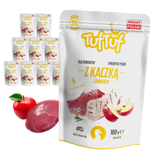TufTuf saszetka mielonka kaczka z jabłkiem 10x100g