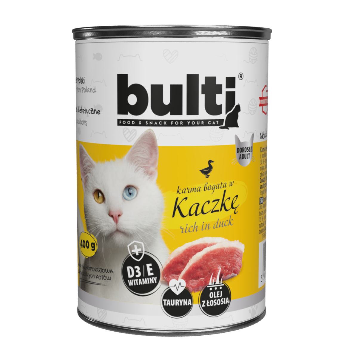 Bulti – puszka mielonka mix smaków 12x400g