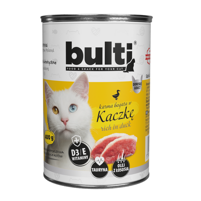 Bulti – puszka mielonka mix smaków 12x400g