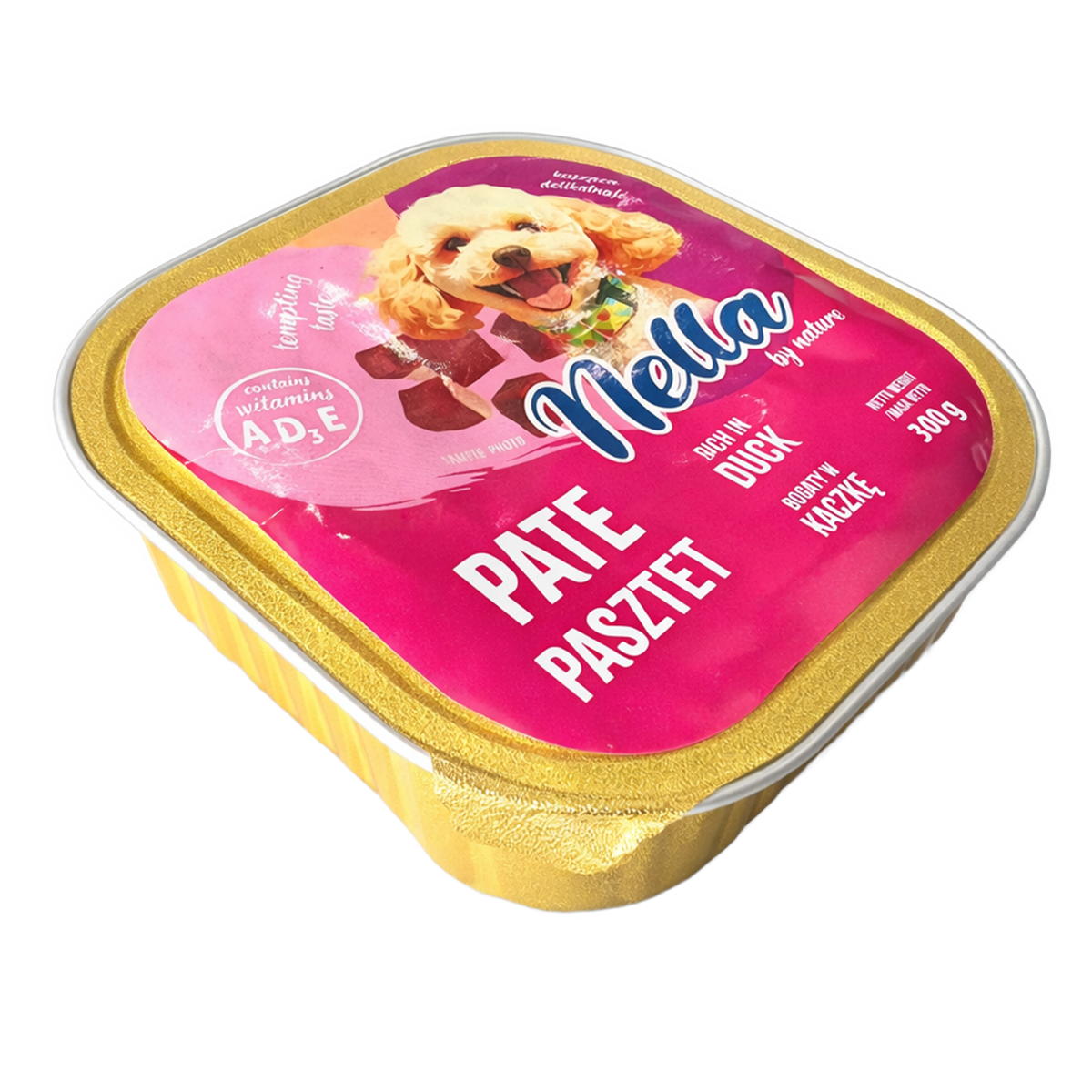Pasztet o smaku kaczki 300G