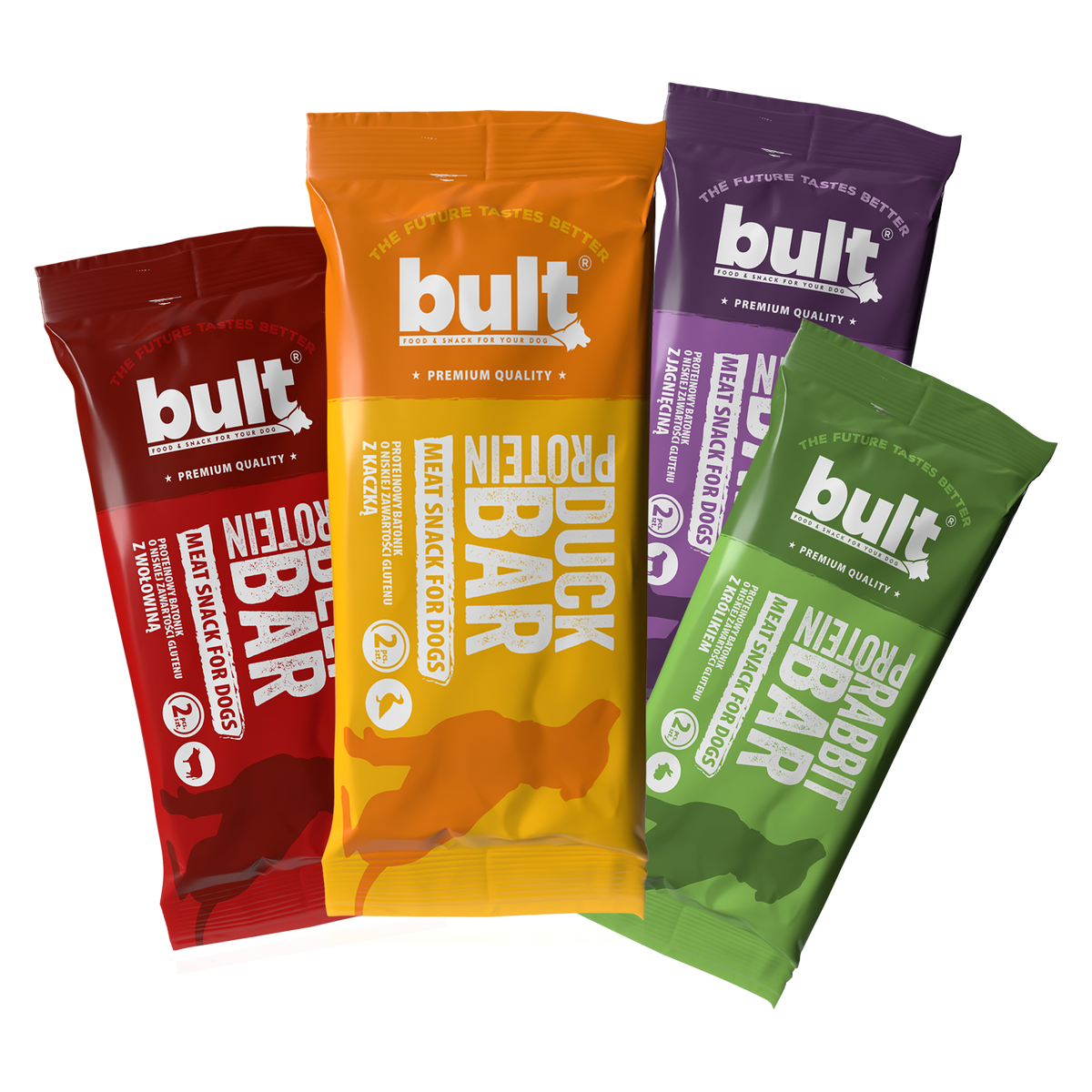 BULT Protein Bar przysmak dla psa mix smaków, 10 x 75g