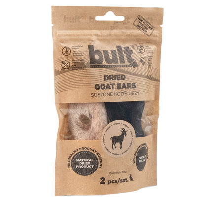 BULT gryzak naturalny dla psa SUSZONE USZY KOZY - 2 szt.