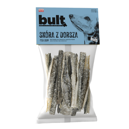 BULT gryzak naturalny dla psa SKÓRA Z DORSZA 50g