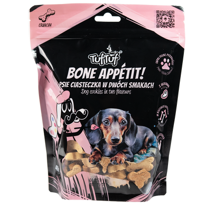 TufTuf BONE APPETIT WOŁOWINA - ciasteczka dla psa 400g