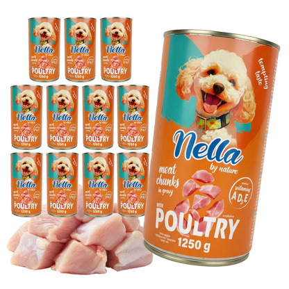 Nella drób kawałki w sosie 12x1250g