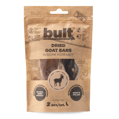 BULT gryzak naturalny dla psa SUSZONE USZY KOZY - 2 szt.