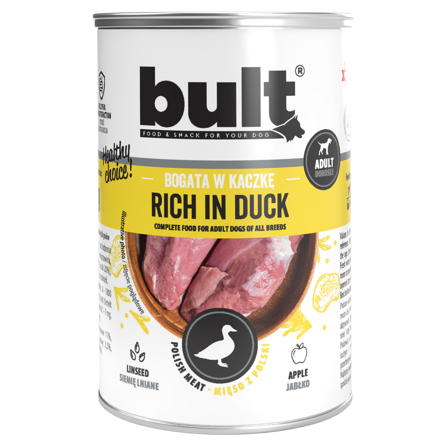 Bult – mix smaków 24x400g puszka premium