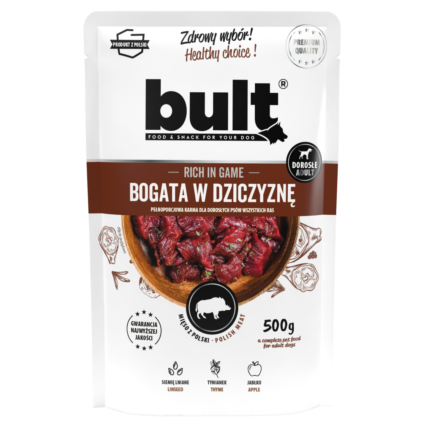 Bult – mix smaków zestaw 10x500g saszetka