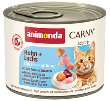 Animonda Carny Adult puszka 200g kurczak i łosoś mokra karma dla kota