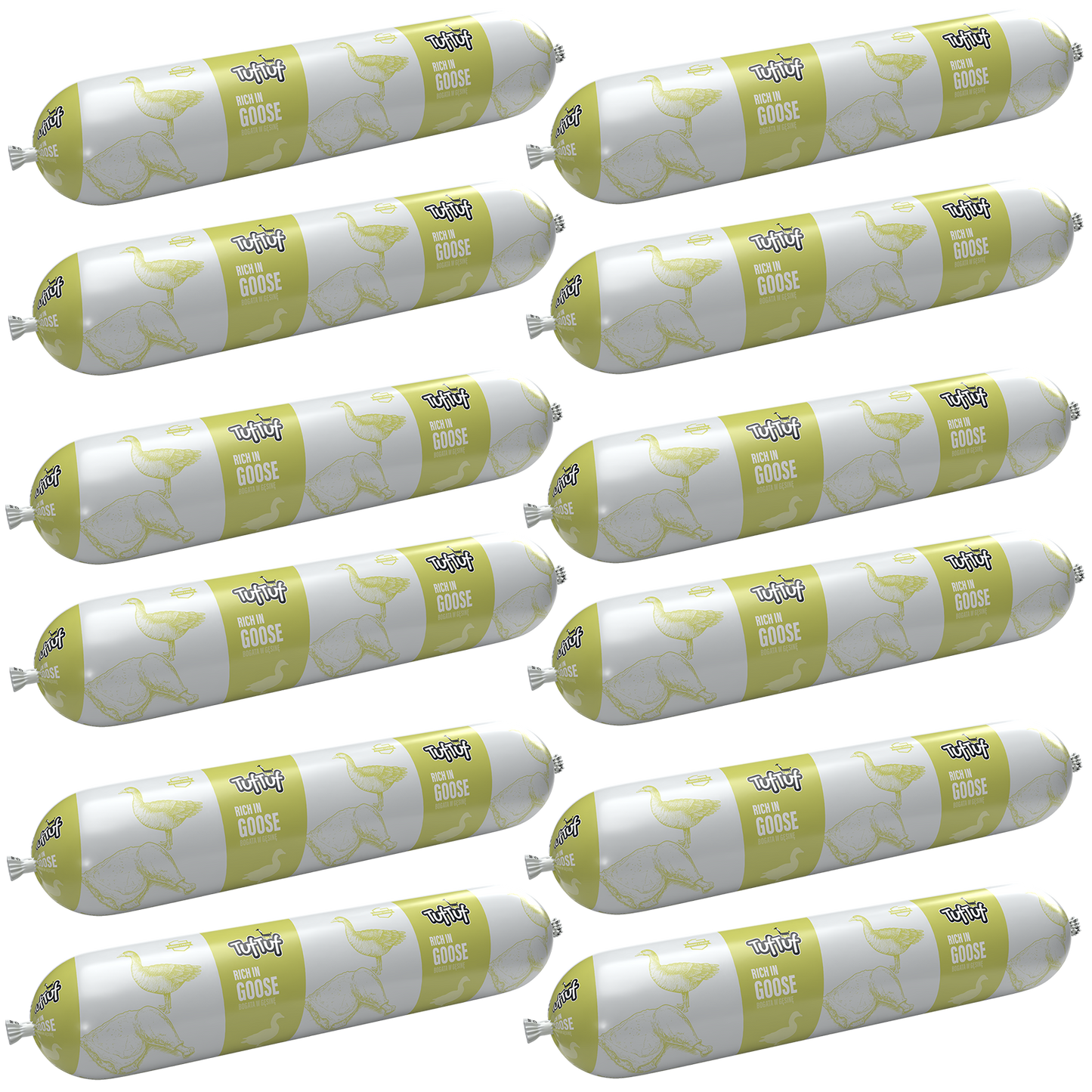 TufTuf – baton gęś zestaw 12x900g
