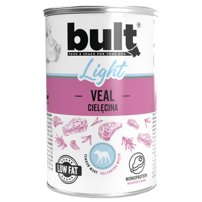 BULT LIGHT mokra karma dla psa Mix Smaków puszka 4x400g