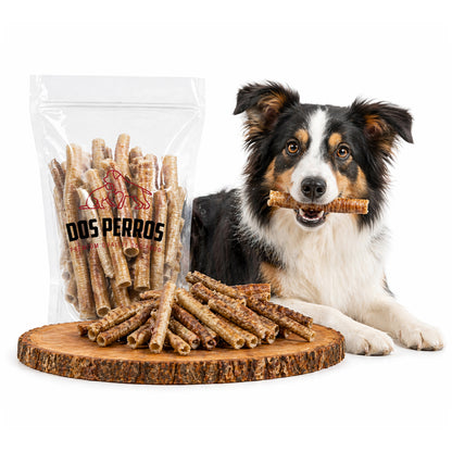Dos Perros gryzak naturalny dla psa Gęsi Przełyk 200g Suszony Przysmak