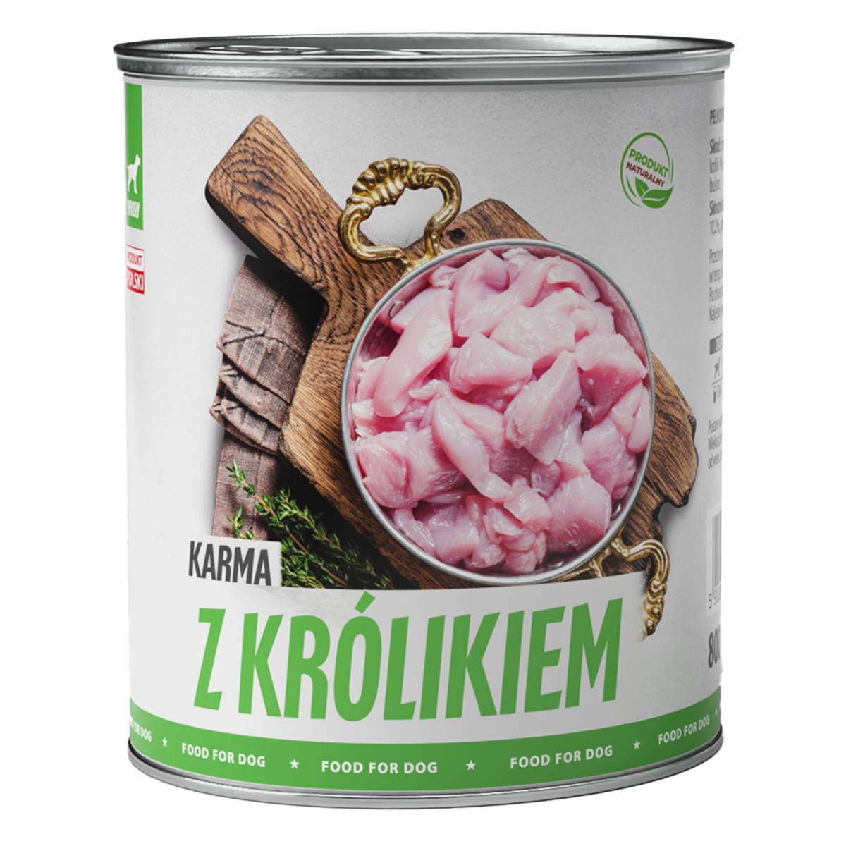 TufTuf puszka mielonka z królikiem Zestaw 6x800g