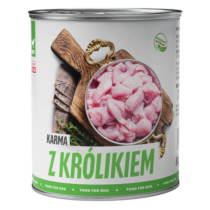 TufTuf puszka mielonka z królikiem Zestaw 6x800g