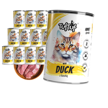 TufTuf puszka mielonka z kaczką Zestaw 12x400g