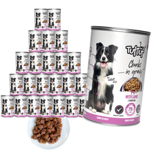 TufTuf puszka kawałki mięsne z jagnięciną 24x415g