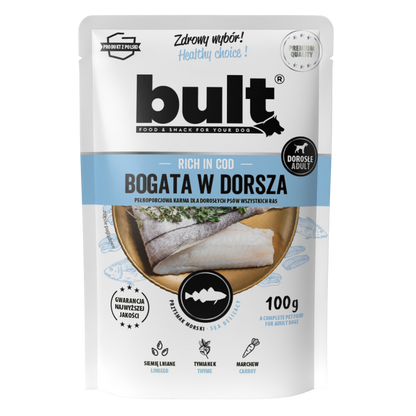 Bult saszetka mielonka bogata w dorsza Zestaw 10x100g