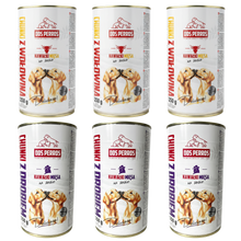 Dos perros Mix drób i wołowina 6x1250g