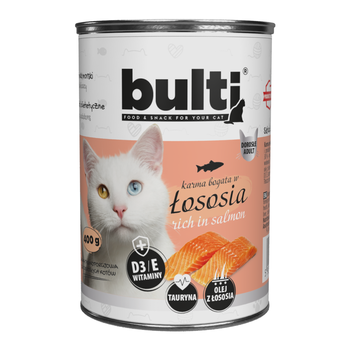 Bulti – puszka mielonka mix smaków 6x400g