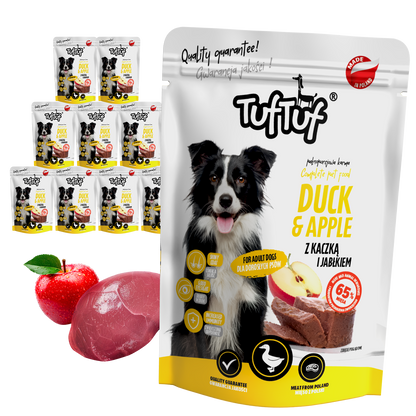TufTuf saszetka mielonka kaczka z jabłkiem 10x300g