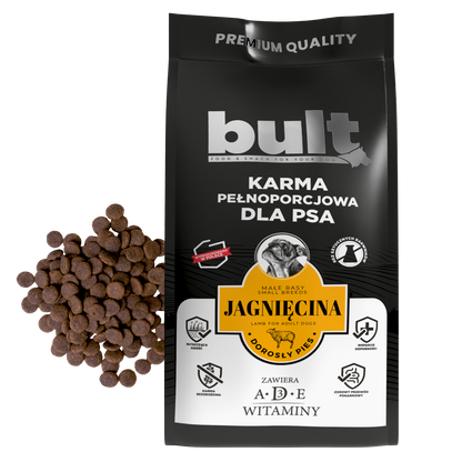 Bult karma sucha z JAGNIĘCINĄ dla dorosłych psów małych ras
