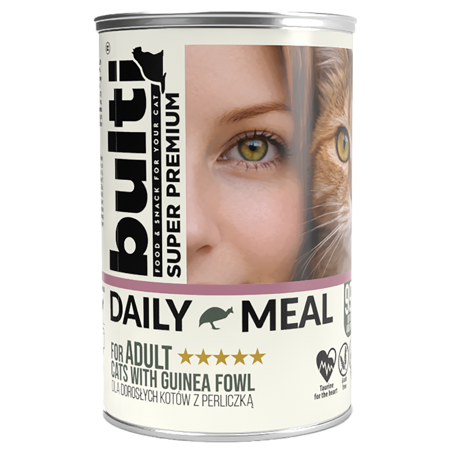 BULTI DAILY MEAL ADULT PERLICZKA - mokra karma dla kota 400g