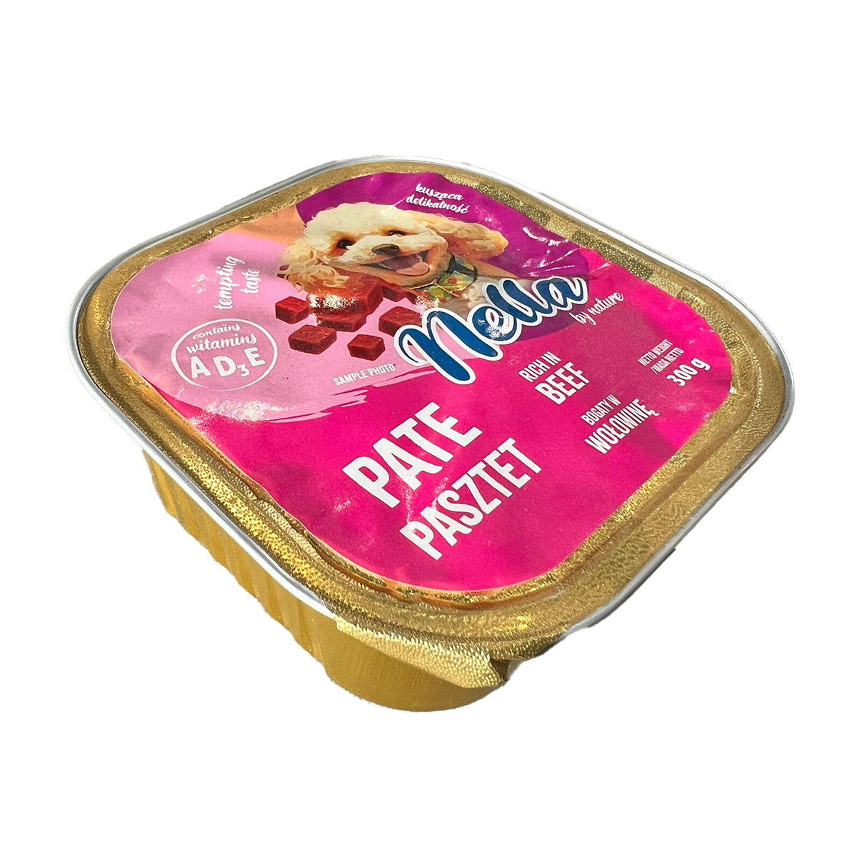 Pasztet o smaku wołowiny 300G