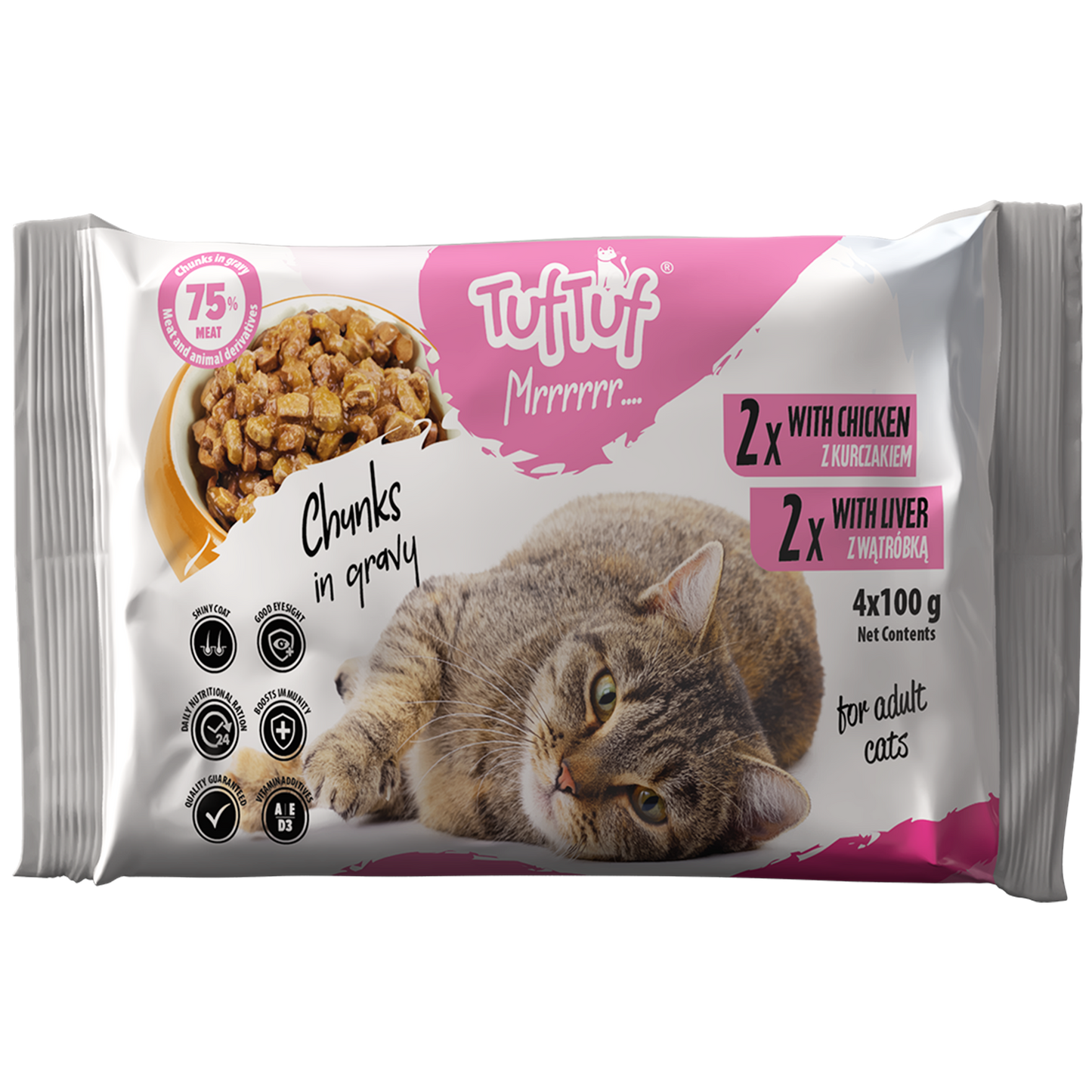 TufTuf saszetki Mix smaków 40x100g