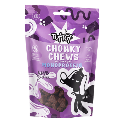 TufTuf CHONKY CHEWS JAGNIĘCINA - przysmak dla psa 150g