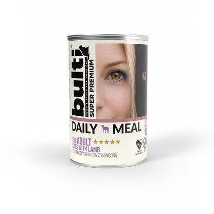 BULTI DAILY MEAL ADULT JAGNIĘCINA - mokra karma dla kota 400g