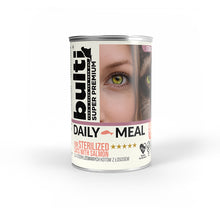 BULTI DAILY MEAL STERILIZED ŁOSOŚ Z KURCZAKIEM - mokra karma dla kota 400g