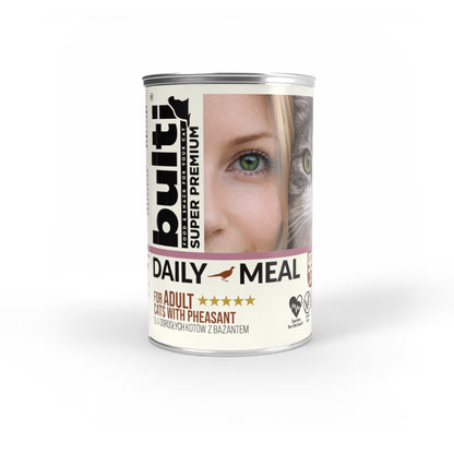 BULTI DAILY MEAL ADULT BAŻANT - mokra karma dla kota 400g