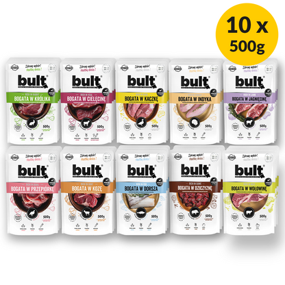 Bult – mix smaków zestaw 10x500g saszetka