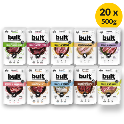 Bult – mix smaków zestaw 20x500g saszetka