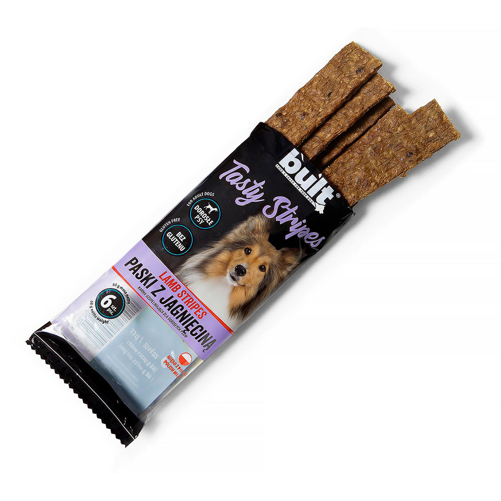 BULT Tasty Strips JAGNIĘCIA - przysmak dla psa paski 6szt