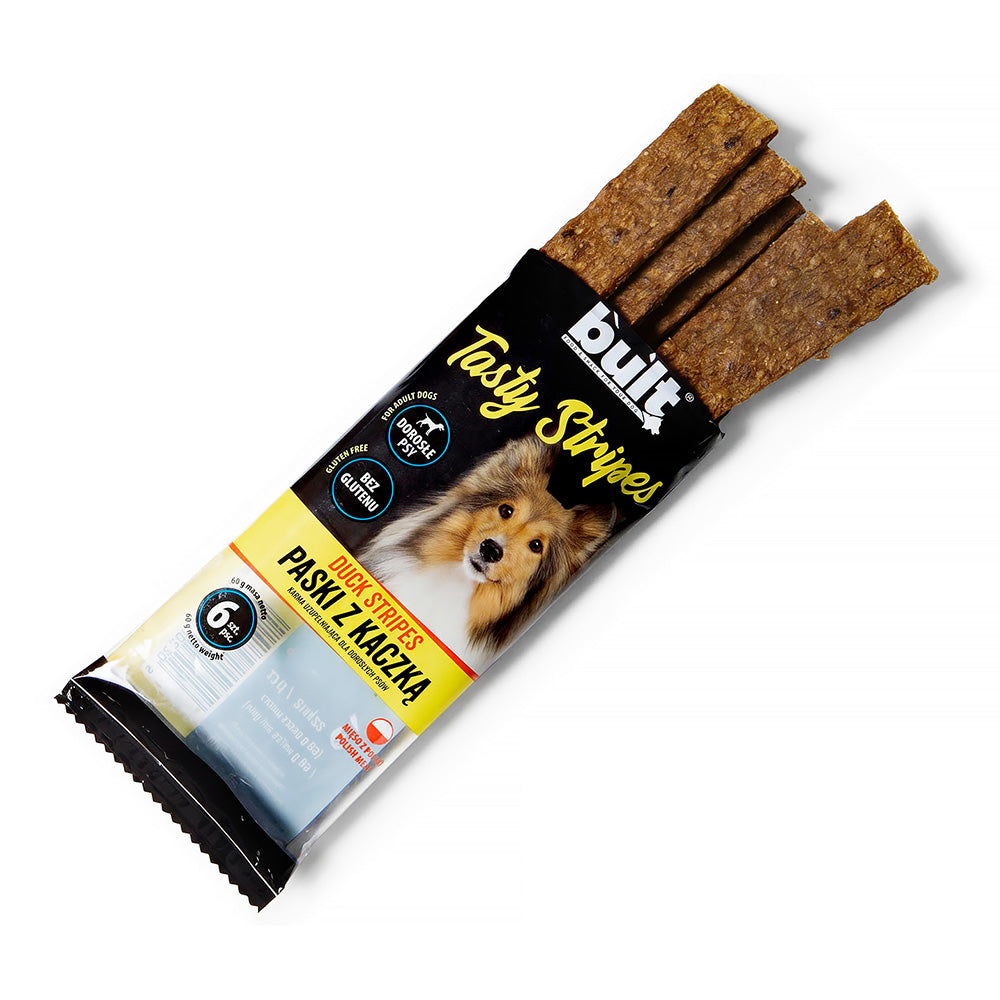 BULT Tasty Strips KACZKA - przysmak dla psa paski 6szt