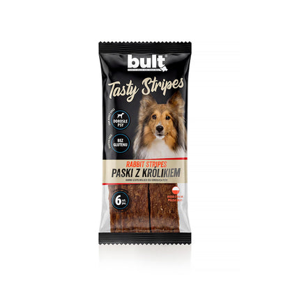 BULT Tasty Strips KRÓLIK - przysmak dla psa paski 6szt