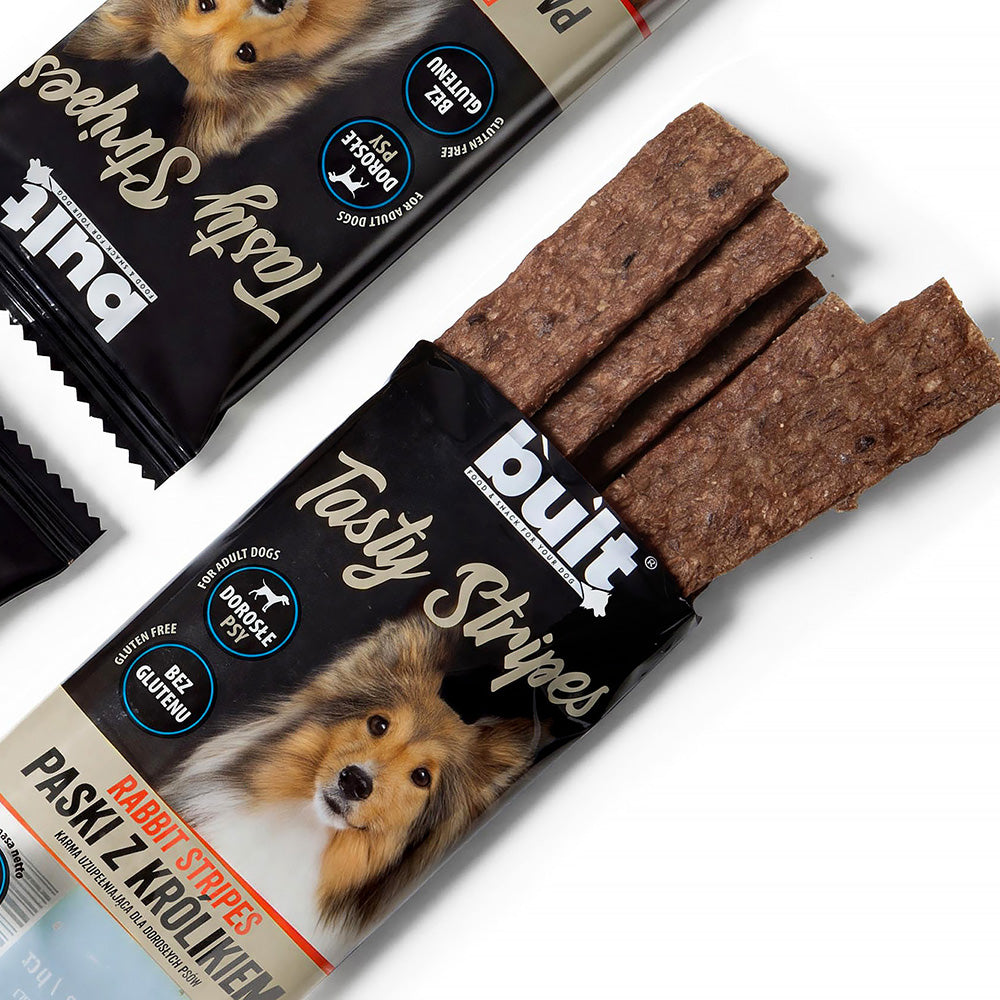 BULT Tasty Strips KRÓLIK - przysmak dla psa paski 6szt