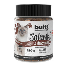 Salamki z dziczyzny dla kota