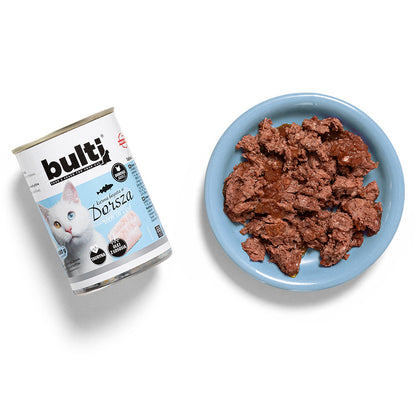 BULTI DORSZ - mokra karma dla kota, puszka 400g