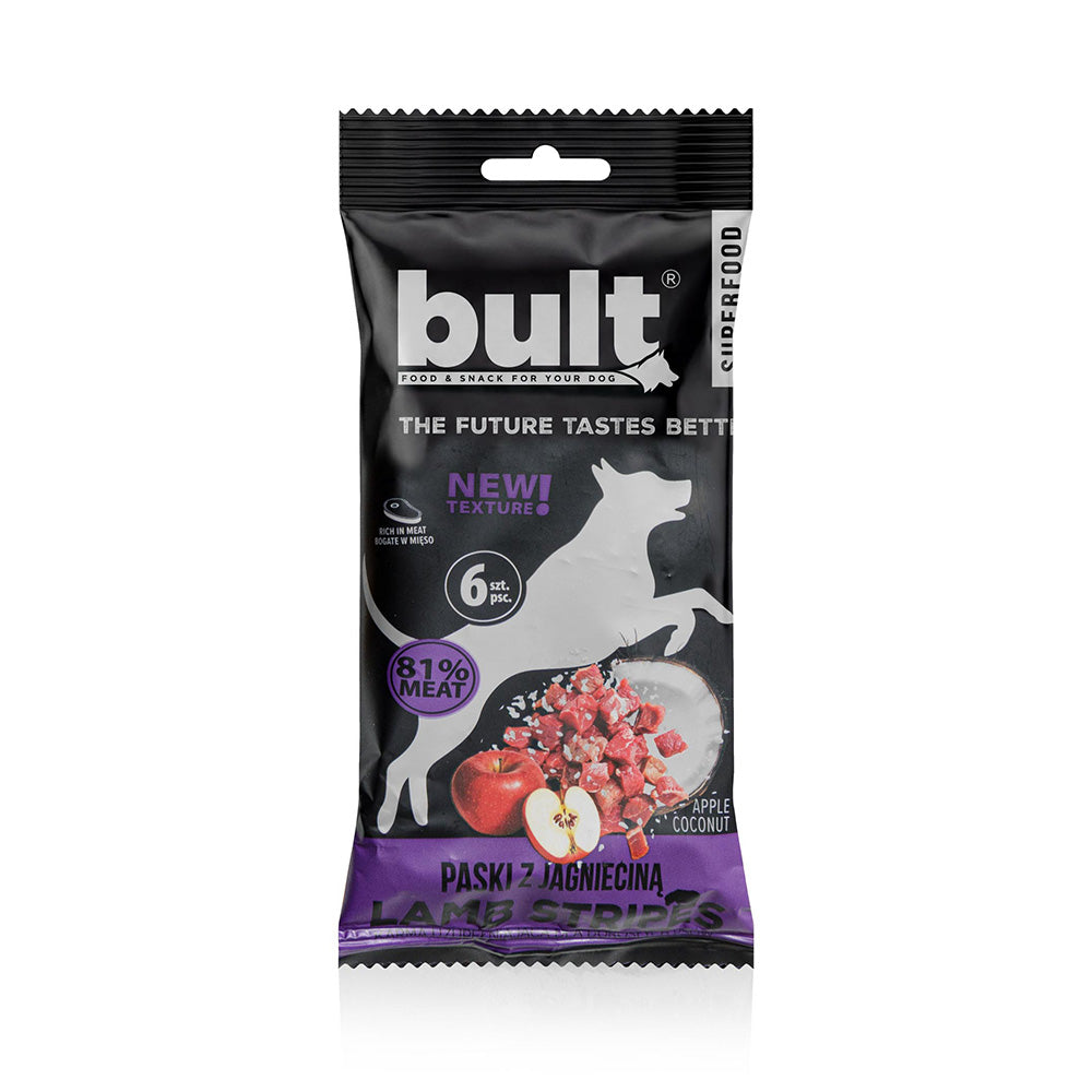 BULT Tasty Strips Superfoods JAGNIĘCINA - przysmak dla psa paski 6szt