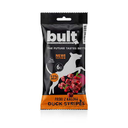 BULT Tasty Strips Superfoods KACZKA - przysmak dla psa paski 6szt