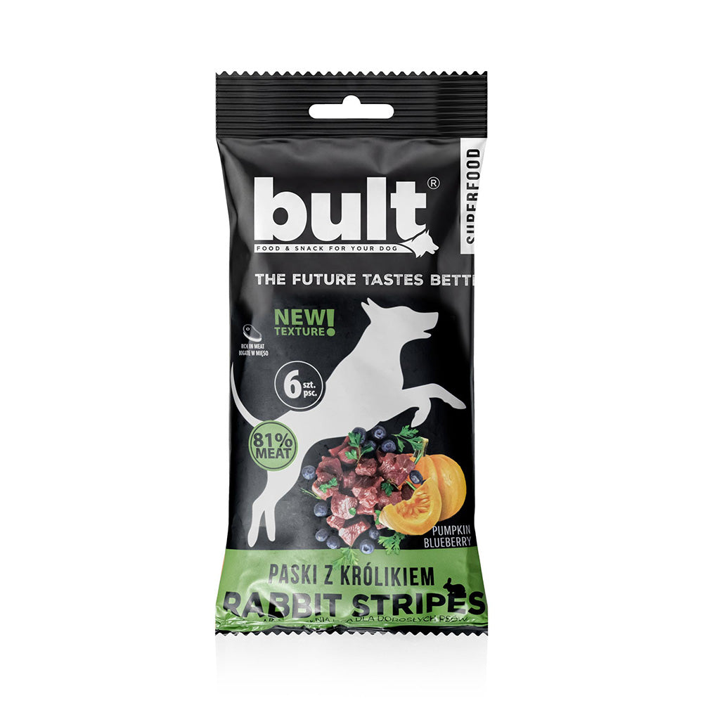 BULT Tasty Strips Superfoods KRÓLIK - przysmak dla psa paski 6szt