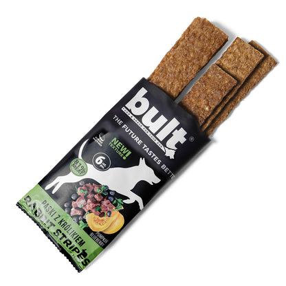 BULT Tasty Strips Superfoods KRÓLIK - przysmak dla psa paski 6szt