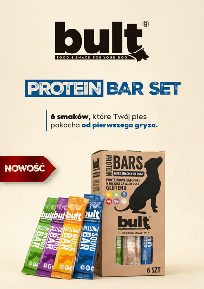 BULT BAR MIX SMAKÓW - batoniki proteinowe 6x37,5g