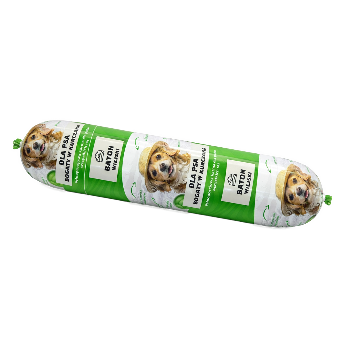 BATON WIEJSKI mokra karma dla psa Kurczak 900g