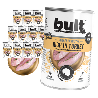 Bult puszka bogata w indyka Zestaw 12x400g
