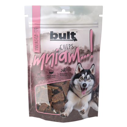 BULT chipsy przysmak dla psa - WOŁOWINA 100g