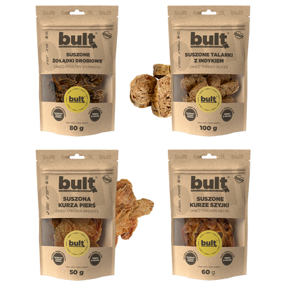 Naturalny gryzak dla psa przysmaki Bult drobiowy Mix premium